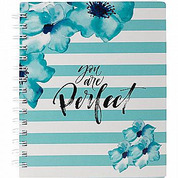 Блокнот с разделителями 120 л. Aquarelle, клетка, 8451-01-A