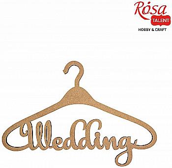Заготовка вешек Wedding, МДФ, 45*30,5 см, Rosa Talent Заготовка вешек Wedding, МДФ, 45*30,5 см, Rosa Talent