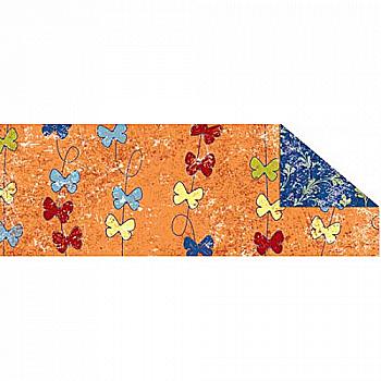 Картон двухсторонній "Парадіс"300г 20*30см Поморанчевий метелики UR 12272205R Картон двухсторонній "Парадіс"300г 20*30см Поморанчевий метелики UR 12272205R