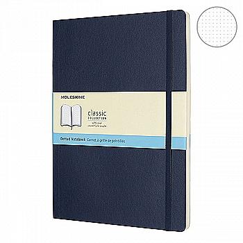 Блокнот Сапфир мягкий большой точка, Moleskine Classic, QP624B20 Блокнот Сапфир мягкий большой точка, Moleskine Classic, QP624B20