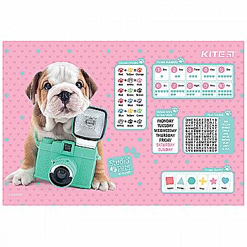Подкладка для письма настольная "Studio Pets", 42,5*29 см, SP22-207-02 Подкладка для письма настольная "Studio Pets", 42,5*29 см, SP22-207-02