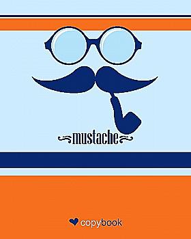 Блокнот В5 60 л, боковая пружина, офсет, клетка (6412)