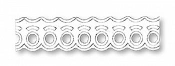 Лента самоклеящаяся "Волны", Белая, 17 мм*2 м, Heyda