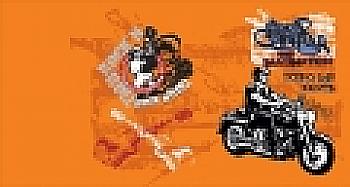 Папка для тетрадей на резинке "Байкер Автомобиль" 200*250 iTEM312R\B1301