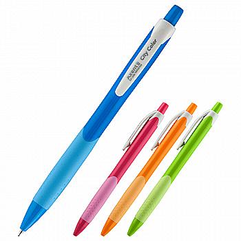 Ручка кулькова City Color автоматична, синя, AB1085-02 ***