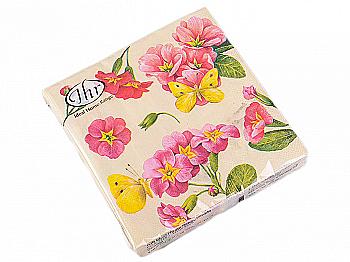 Набір серветок "Примула" 32*32 см, 20 шт, 694-021 Lefard