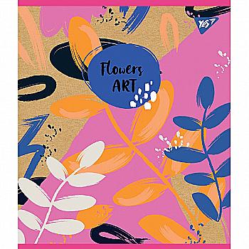 Зошит 18 кл YES "Flowers art", 765080