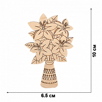 Заготовка дерев`яна для декорування, FLC-299