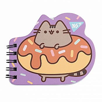 Блокнот А7 24 арк. "Pusheen" подв. спір., фігурний, YES 681818 Блокнот А7 24 арк. "Pusheen" подв. спір., фігурний, YES 681818