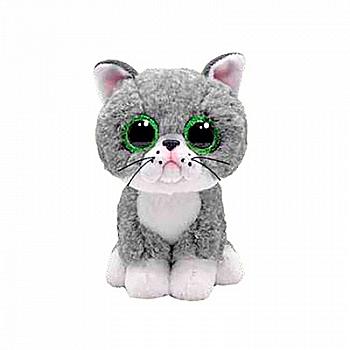 Игрушка мягкая TY Beanie Boo`s Серый котик "Fergus", 36581 Игрушка мягкая TY Beanie Boo`s Серый котик "Fergus", 36581