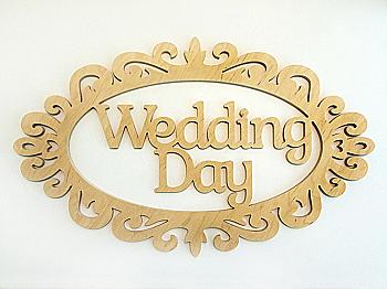 Заготовка Рамка "Wedding Day" 1400