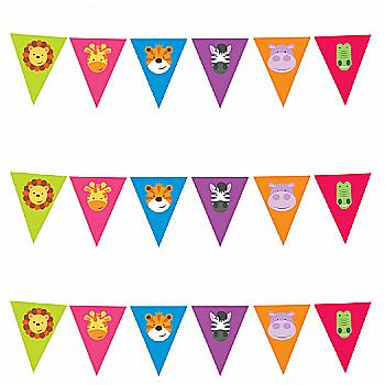 Гирлянда-вымпел Лимпопо 4 м, 3505-0099