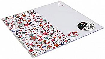 Заготовка для открыток сложенная Pollen Liberty flowers 106*213 мм/210 г, 54225C Clairefontaine Заготовка для открыток сложенная Pollen Liberty flowers 106*213 мм/210 г, 54225C Clairefontaine