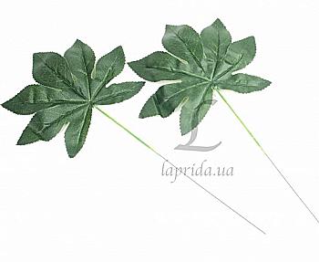 Листья фатсии 40 см, 1 шт, 5-40001