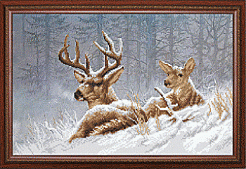 Схема для вышивания бисером СБ-176 39*25 см на авторской канве ТМ "Чарівна мить"