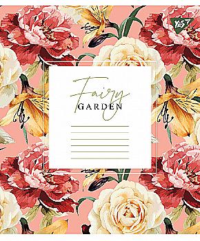 Тетрадь 24 кл. YES Fairy garden, 765530