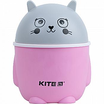 Настільний контейнер для сміття Kite, рожевий, K22-009-02 Настільний контейнер для сміття Kite, рожевий, K22-009-02