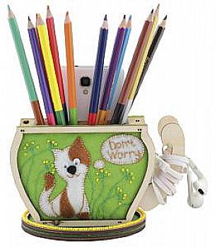 Набор-Конструктор "Be Happy" (15,5*12,5*9,7 см) фанера, 122-F