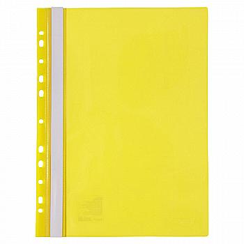 Швидкозшивач з перфорацією А4, жовтий, 1318-26-A