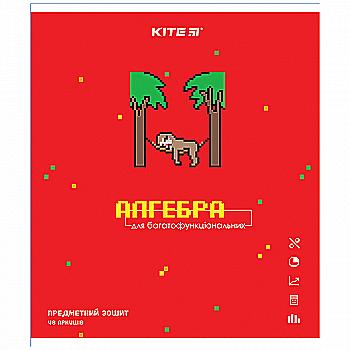 Зошит 48 кл, Предметка - Алгебра, гібр лак з УФ, Pixel, K21-240-16 Зошит 48 кл, Предметка - Алгебра, гібр лак з УФ, Pixel, K21-240-16