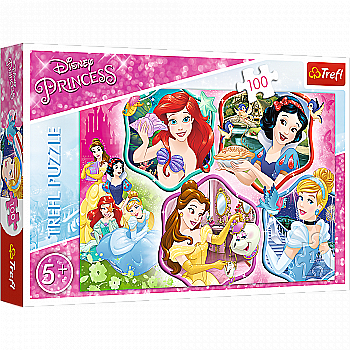 Пазл "100" - Чарівність принцес, Trefl, 16339 Пазл "100" - Чарівність принцес, Trefl, 16339