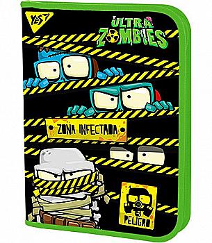 Папка для праці пласт. на блискавці FC "Zombie", 491802 Yes