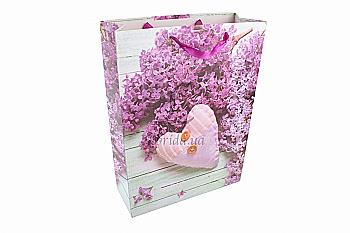 Подарунковий пакет "Lilac" 18*10*23 см, 3-79-229
