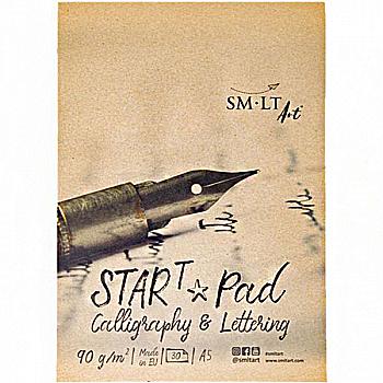 Склейка для каліграфії та леттерінгу STAR T А5, 90 г/м2, 30 арк., 5KDS-30 Smiltainis Склейка для каліграфії та леттерінгу STAR T А5, 90 г/м2, 30 арк., 5KDS-30 Smiltainis