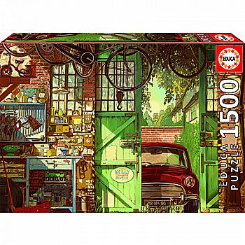 Пазл "1500" - Старий гараж, Арлі Джонс, Educa, 18005