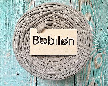 Пряжа трикотажна Bobilon Mini (5-7 мм), капучіно Пряжа трикотажна Bobilon Mini (5-7 мм), капучіно