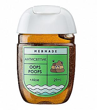 Антисептик для рук "Oops Poops" 29 мл, MR0024, Mermade Антисептик для рук "Oops Poops" 29 мл, MR0024, Mermade