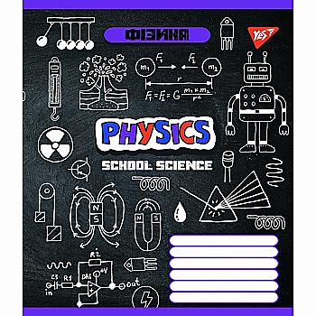 Зошит 48 кл. YES Предметка - Фізика (Doodle board), 764849