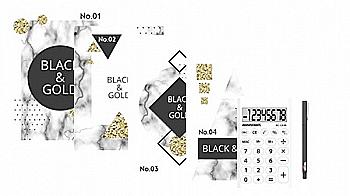 Набір Office "Black & Gold" mini, TM Profiplan  Набір Office "Black & Gold" mini, TM Profiplan