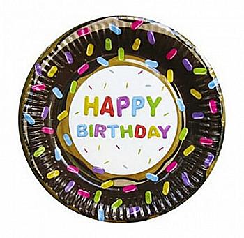 Тарілки "Пончик", 8 шт, F-1818033 Тарілки "Пончик", 8 шт, F-1818033