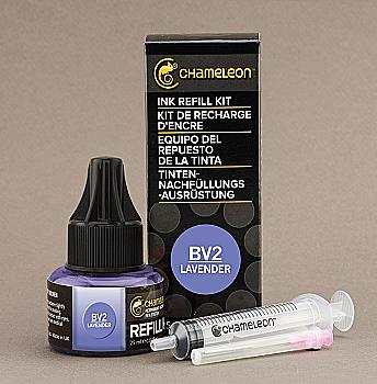 Чернило для заправки маркера Chameleon 25 мл - Lavender (лавандовый, BV2), CT9036 Чернило для заправки маркера Chameleon 25 мл - Lavender (лавандовый, BV2), CT9036
