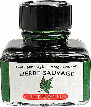 Чернила для автоматической перьевой ручки 30 мл, дикий зеленый плющ, 13037T
