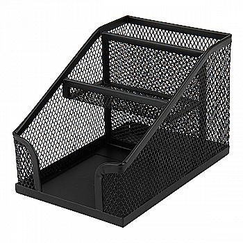 Підставка-органайзер метал., чорна, 2118-01-А