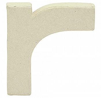 Заготовка из папье-маше Буква-крафт "r" 1,5*8*8,5 см, AC830C ТМ "Clairefontaine" Заготовка из папье-маше Буква-крафт "r" 1,5*8*8,5 см, AC830C ТМ "Clairefontaine"