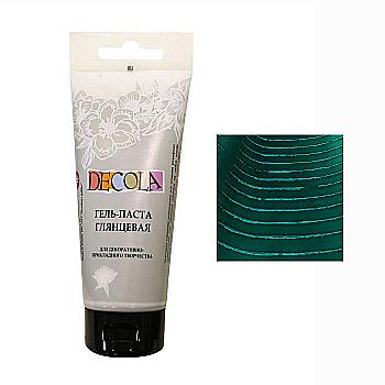 Гель-паста глянсова бірюзова 100 мл Decola Гель-паста глянсова бірюзова 100 мл Decola