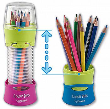 Карандаши 12 цв. + пенал Color Peps Flex Box, MP.683212 Карандаши 12 цв. + пенал Color Peps Flex Box, MP.683212