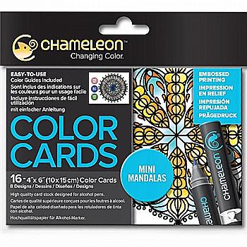 Розмальовка Chameleon Color Cards - Міні мандали, CC0107 Розмальовка Chameleon Color Cards - Міні мандали, CC0107