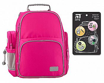 Рюкзак шкільний Kite Education 720-1 Smart рожевий, K19-720S-1 Рюкзак шкільний Kite Education 720-1 Smart рожевий, K19-720S-1