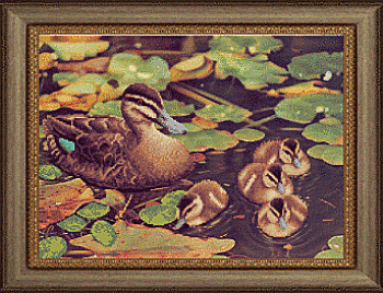 Схема для вышивания бисером СБ-194 39*28,5 см на авторской канве ТМ "Чарівна мить"