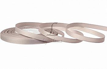 Лента репсовая 0,6 см-18 м, GX-201, кофе с молоком