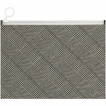 Папка на молнии А5+, zip-lock, Tartan Olive, 1498-20-A