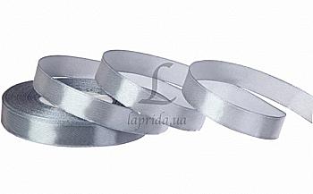 Лента атлас 12 мм-23 м, 59, серая