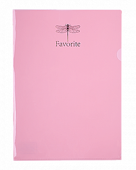 Папка-уголок А4, Pastel, розовая, BM.3855-10 Папка-уголок А4, Pastel, розовая, BM.3855-10