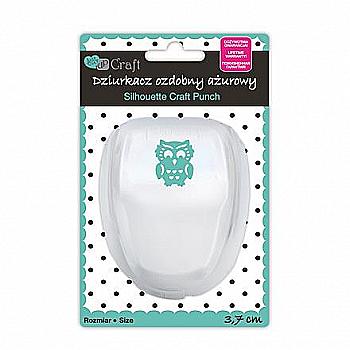 Фігурний дирокол ажурний 3,7 см Сова, JCDZ-515-003 DpCraft Фігурний дирокол ажурний 3,7 см Сова, JCDZ-515-003 DpCraft