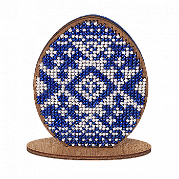 Набір для вишивання бісером по дереву "Яйце 1", FLK-030