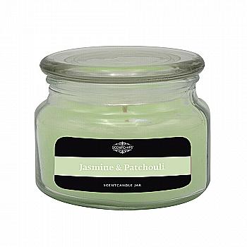 Аромасвечка в стеклянной банке Scentchips Жасмин и Пачули 240 г/50 ч. горения, 255117 Аромасвечка в стеклянной банке Scentchips Жасмин и Пачули 240 г/50 ч. горения, 255117